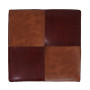 Taburet Cool - imitatie piele bordo/coniac - 21902/8070 Taburet Cool - imitatie piele bordo/coniac - 21902/8070
