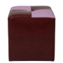 Taburet Cool - imitatie piele bordo/mov - 21902/21897 Taburet Cool - imitatie piele bordo/mov - 21902/21897