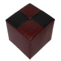 Taburet Cool - imitatie piele bordo/negru - 21902/21901 Taburet Cool - imitatie piele bordo/negru - 21902/21901