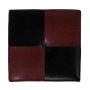 Taburet Cool - imitatie piele bordo/negru - 21902/21901 Taburet Cool - imitatie piele bordo/negru - 21902/21901