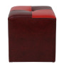 Taburet Cool - imitatie piele bordo/rosu - 21902/21900 Taburet Cool - imitatie piele bordo/rosu - 21902/21900