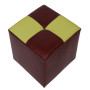 Taburet Cool - imitatie piele bordo/verde - 21902/21899 Taburet Cool - imitatie piele bordo/verde - 21902/21899