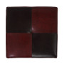 Taburet Cool - imitatie piele bordo/wenge - 21902/21835 Taburet Cool - imitatie piele bordo/wenge - 21902/21835