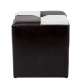 Taburet Cool - imitatie piele wenge/alb - 21835/21894 Taburet Cool - imitatie piele wenge/alb - 21835/21894