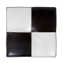 Taburet Cool - imitatie piele wenge/alb - 21835/21894 Taburet Cool - imitatie piele wenge/alb - 21835/21894