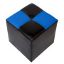 Taburet Cool - imitatie piele wenge/albastru - 21835/21898 Taburet Cool - imitatie piele wenge/albastru - 21835/21898