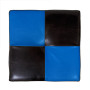 Taburet Cool - imitatie piele wenge/albastru - 21835/21898 Taburet Cool - imitatie piele wenge/albastru - 21835/21898