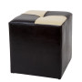 Taburet Cool - imitatie piele wenge/crem - 21835/21834 Taburet Cool - imitatie piele wenge/crem - 21835/21834