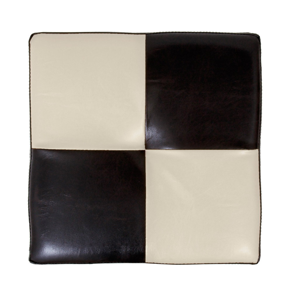 Taburet Cool - imitatie piele wenge/crem - 21835/21834 Taburet Cool - imitatie piele wenge/crem - 21835/21834