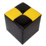 Taburet Cool - imitatie piele wenge/galben - 21835/22168 Taburet Cool - imitatie piele wenge/galben - 21835/22168