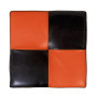 Taburet Cool - imitatie piele wenge/portocaliu - 21835/21895 Taburet Cool - imitatie piele wenge/portocaliu - 21835/21895