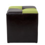 Taburet Cool - imitatie piele wenge/verde - 21835/21899 Taburet Cool - imitatie piele wenge/verde - 21835/21899