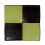Taburet Cool - imitatie piele wenge/verde - 21835/21899 Taburet Cool - imitatie piele wenge/verde - 21835/21899