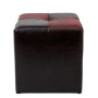 Taburet Cool - imitatie piele wenge/bordo - 21835/21902 Taburet Cool - imitatie piele wenge/bordo - 21835/21902