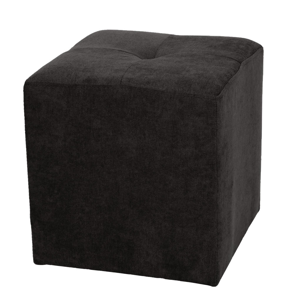 Taburet Cool - stofa K06 - negru Taburet Cool - stofa K06 - negru