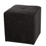 Taburet Cool - stofa K06 - negru
