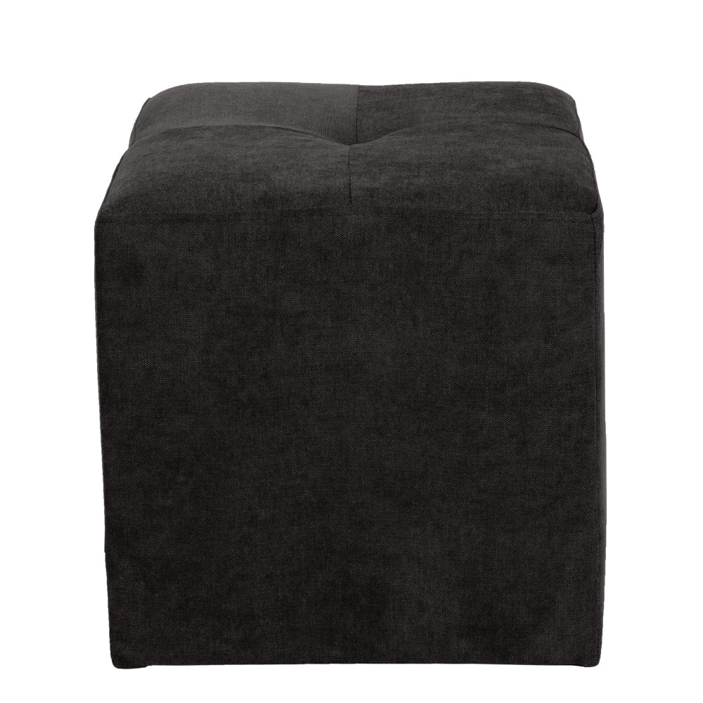 Taburet Cool - stofa K06 - negru Taburet Cool - stofa K06 - negru