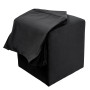 Taburet cu husa Cube H - stofa H01 - negru Taburet cu husa Cube H - stofa H01 - negru
