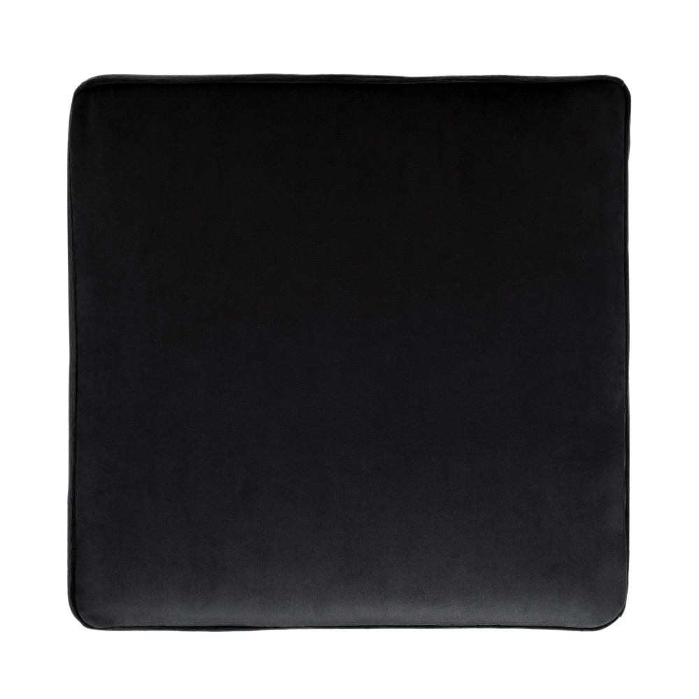 Taburet cu husa Cube H - stofa H01 - negru Taburet cu husa Cube H - stofa H01 - negru