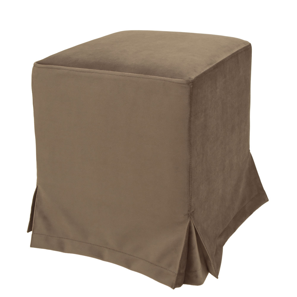Taburet cu husa Cube H - stofa H03 - bej Taburet cu husa Cube H - stofa H03 - bej