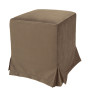 Taburet cu husa Cube H - stofa H03 - bej Taburet cu husa Cube H - stofa H03 - bej