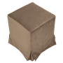 Taburet cu husa Cube H - stofa H03 - bej Taburet cu husa Cube H - stofa H03 - bej