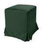 Taburet cu husa Cube H - stofa H56 - verde Taburet cu husa Cube H - stofa H56 - verde