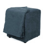 Husa taburet Cube - K17 - stofa albastra Husa taburet Cube - K17 - stofa albastra