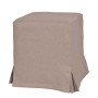 Husa taburet Cube - S17 - stofa bej Husa taburet Cube - S17 - stofa bej