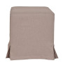 Husa taburet Cube - S17 - stofa bej Husa taburet Cube - S17 - stofa bej