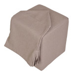 Husa taburet Cube - S17 - stofa bej