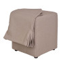 Taburet cu husa Cube H - stofa S17 - bej Taburet cu husa Cube H - stofa S17 - bej