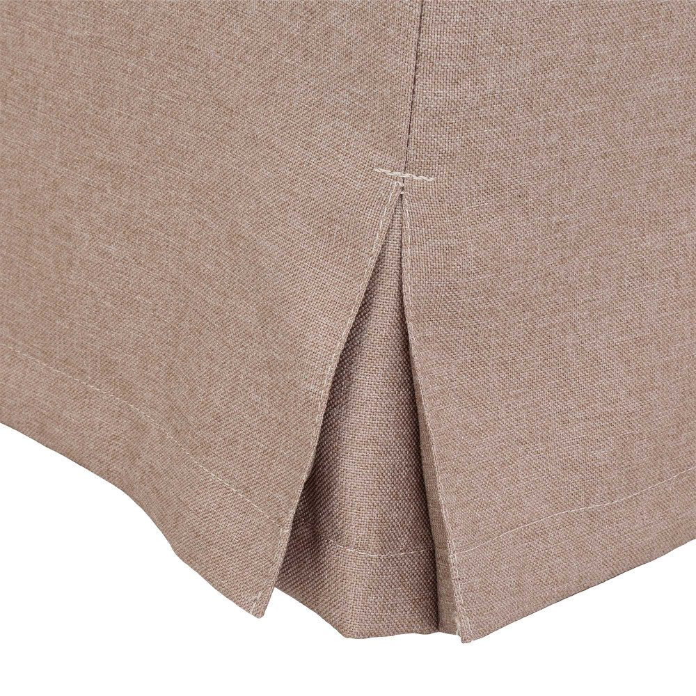 Husa taburet Cube - S17 - stofa bej Husa taburet Cube - S17 - stofa bej
