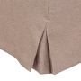 Husa taburet Cube - S17 - stofa bej Husa taburet Cube - S17 - stofa bej