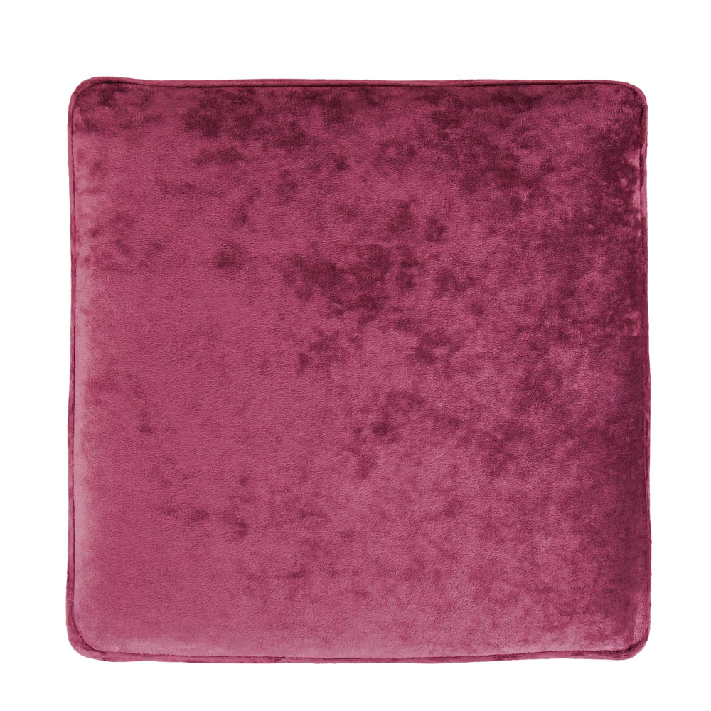 Taburet cu husa Cube H - stofa E42 - bordo Taburet cu husa Cube H - stofa E42 - bordo