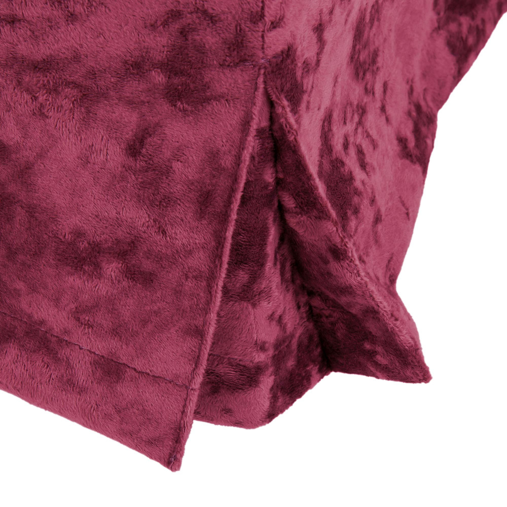 Taburet cu husa Cube H - stofa E42 - bordo Taburet cu husa Cube H - stofa E42 - bordo