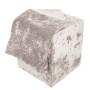 Husa taburet Cube - E04 - stofa crem Husa taburet Cube - E04 - stofa crem