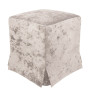 Husa taburet Cube - E04 - stofa crem Husa taburet Cube - E04 - stofa crem