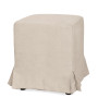 Husa taburet Cube - K08 - stofa crem