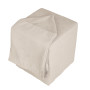 Taburet cu husa Cube H - stofa K8 - crem Taburet cu husa Cube H - stofa K8 - crem