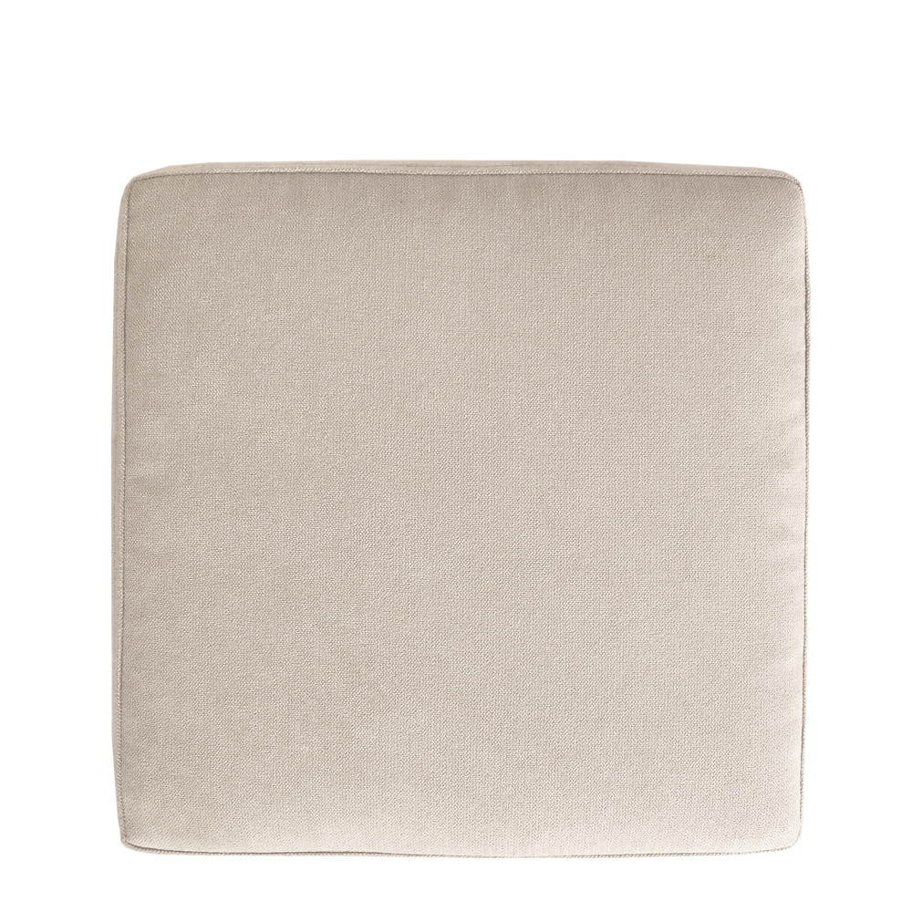 Taburet cu husa Cube H - stofa K8 - crem Taburet cu husa Cube H - stofa K8 - crem