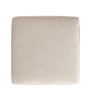 Taburet cu husa Cube H - stofa K8 - crem Taburet cu husa Cube H - stofa K8 - crem
