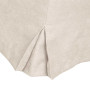 Husa taburet Cube - K08 - stofa crem