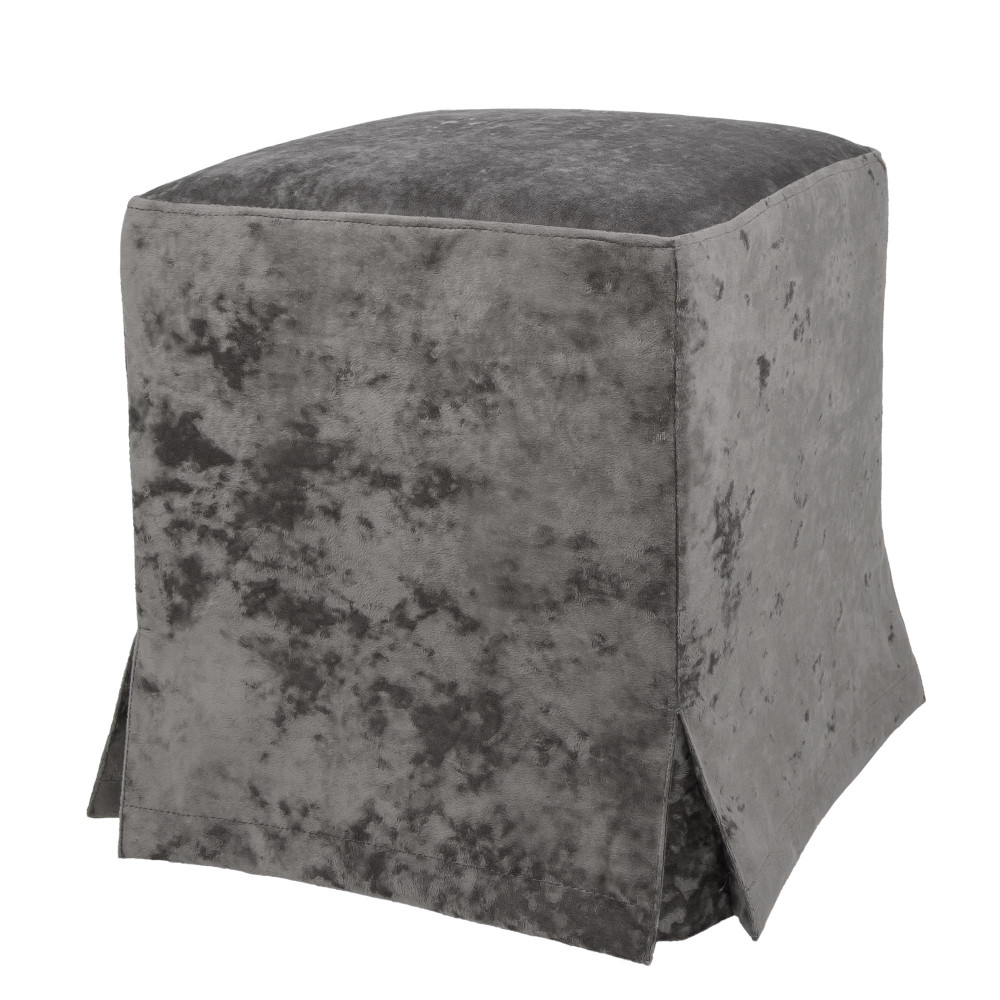 Husa taburet Cube - E30 - stofa gri Husa taburet Cube - E30 - stofa gri