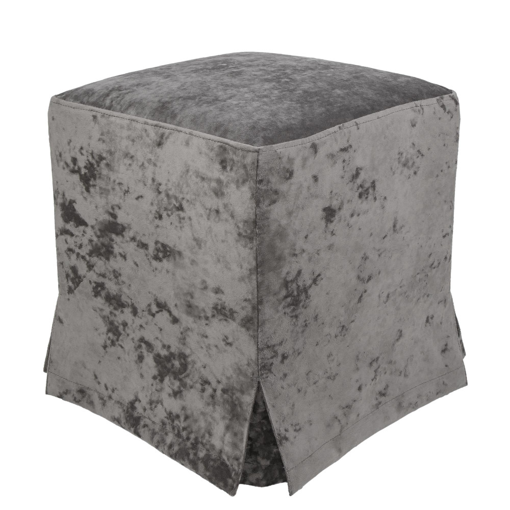 Husa taburet Cube - E30 - stofa gri Husa taburet Cube - E30 - stofa gri