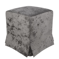 Taburet cu husa Cube H - stofa E30 - gri Taburet cu husa Cube H - stofa E30 - gri