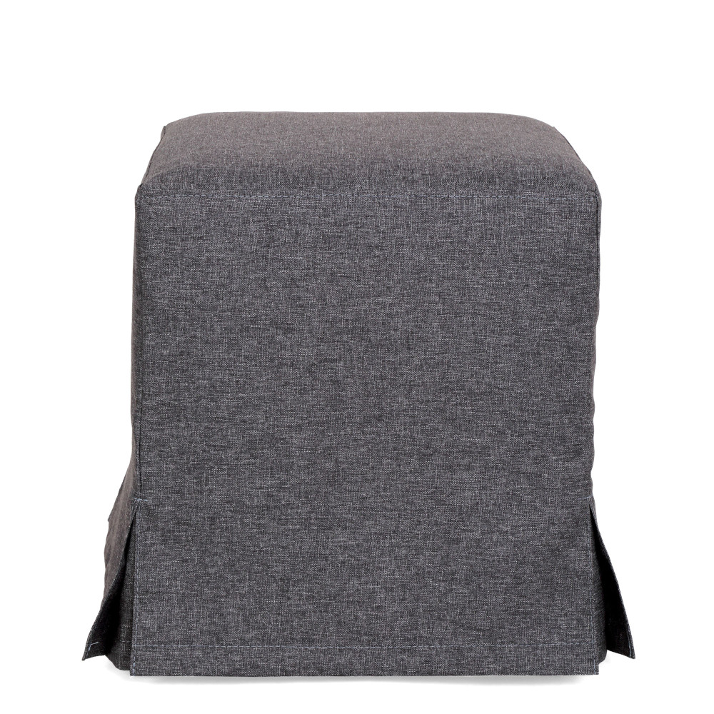 Husa taburet Cube - S05 - stofa gri Husa taburet Cube - S05 - stofa gri