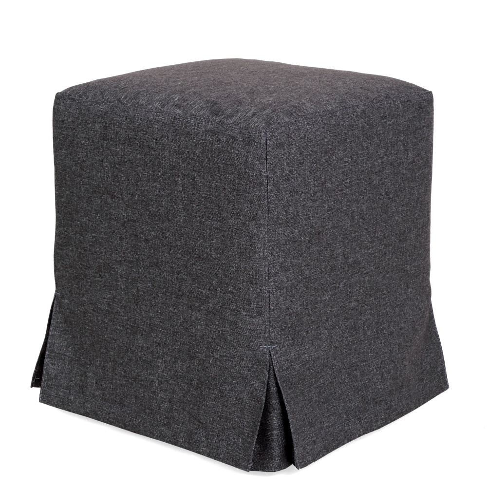 Husa taburet Cube - S05 - stofa gri Husa taburet Cube - S05 - stofa gri