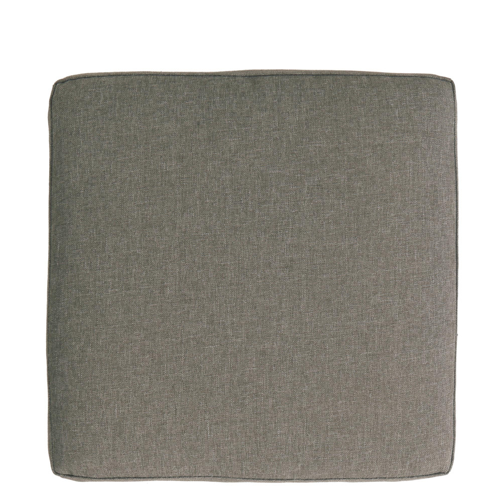 Taburet cu husa Cube H - stofa S21 - gri deschis 