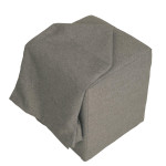 Husa taburet Cube - S21 - stofa gri deschis